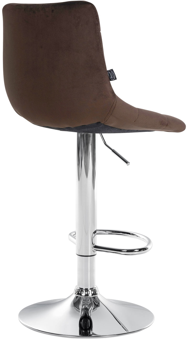 Barhocker 107 Samt Braun - Bild 5