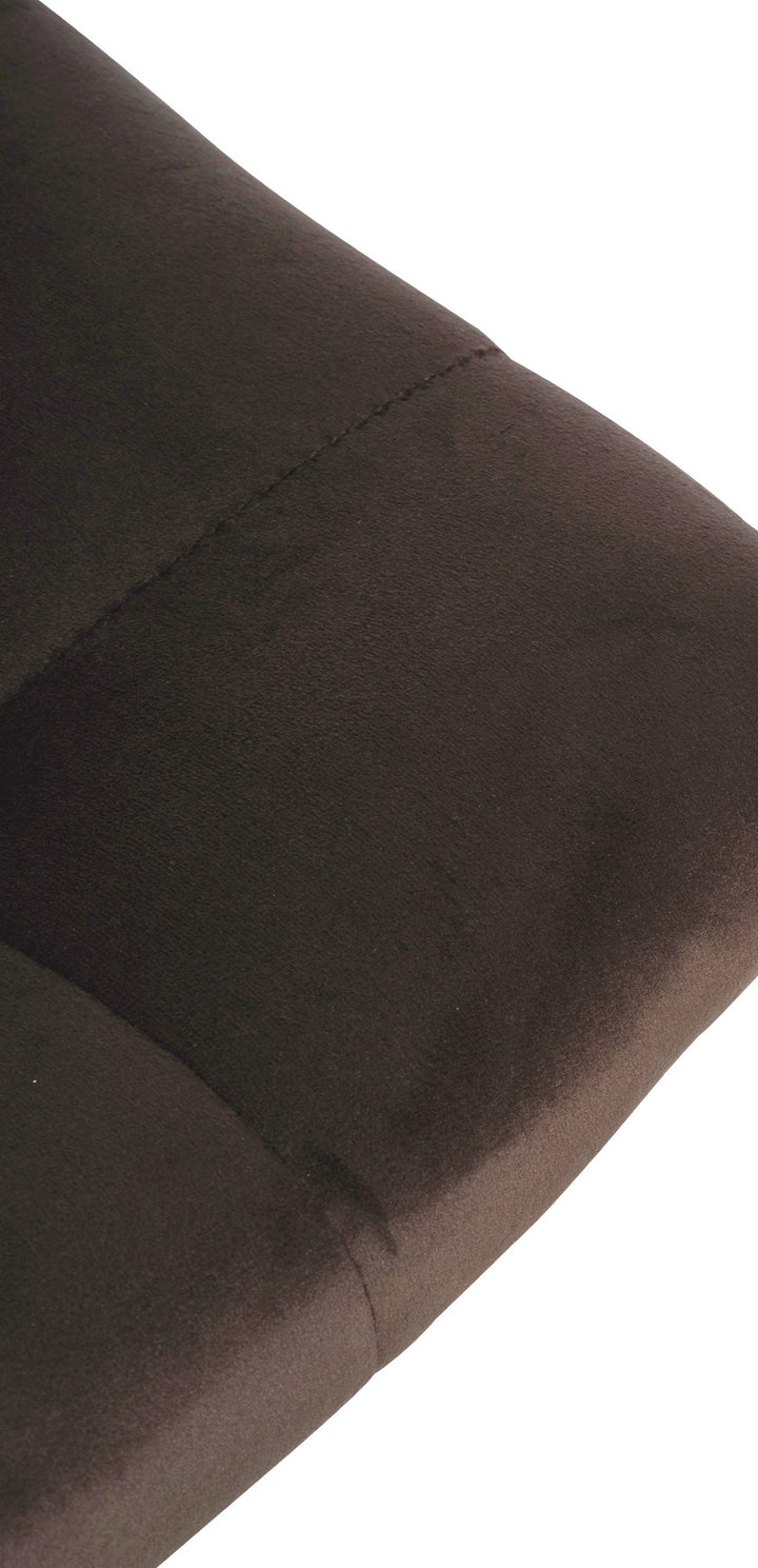 Barhocker 107 Samt Braun - Bild 7