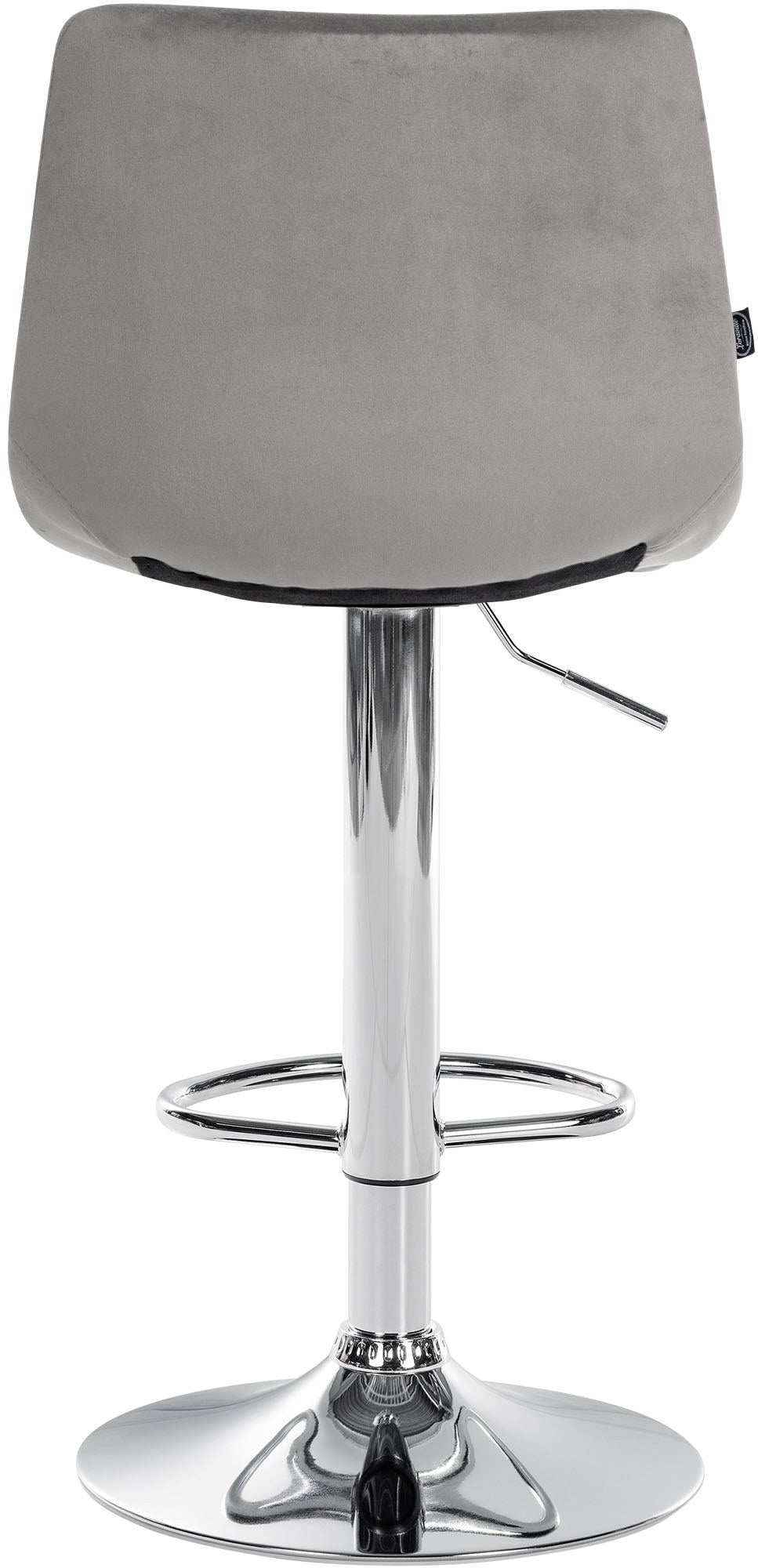 Barhocker 107 Samt Grau - Bild 6