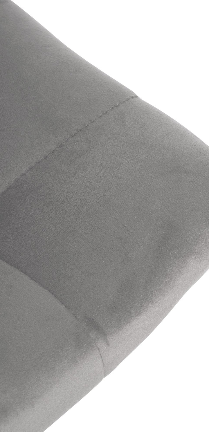 Barhocker 107 Samt Grau - Bild 7