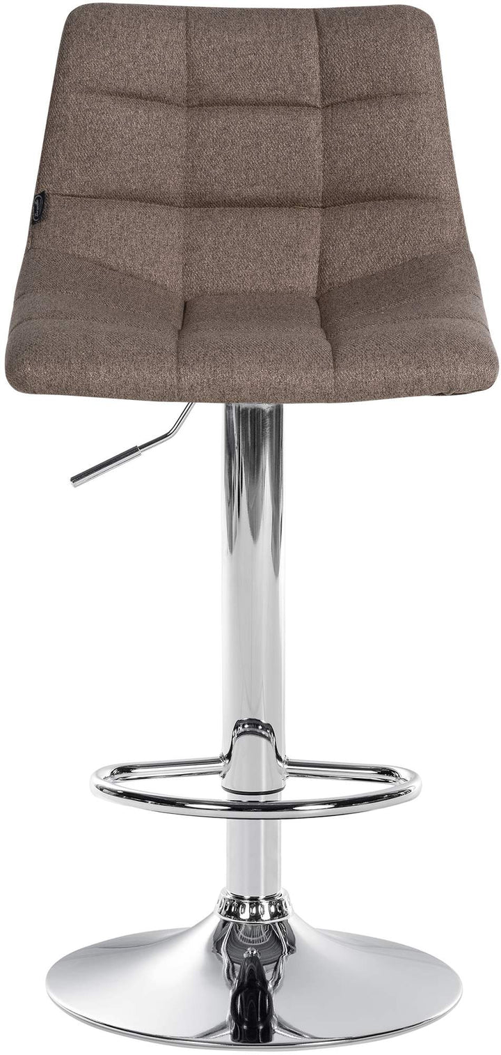 Barhocker 107 Stoff Taupe - Bild 3