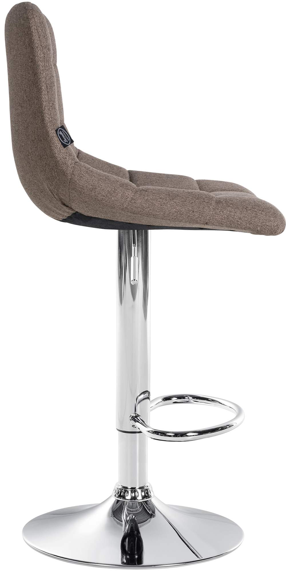 Barhocker 107 Stoff Taupe - Bild 4