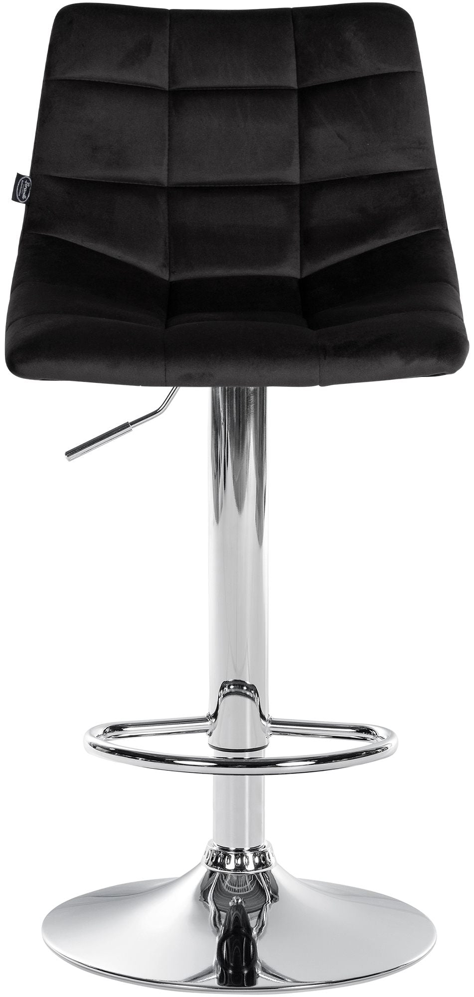 Barhocker 107 Samt Schwarz - Bild 3
