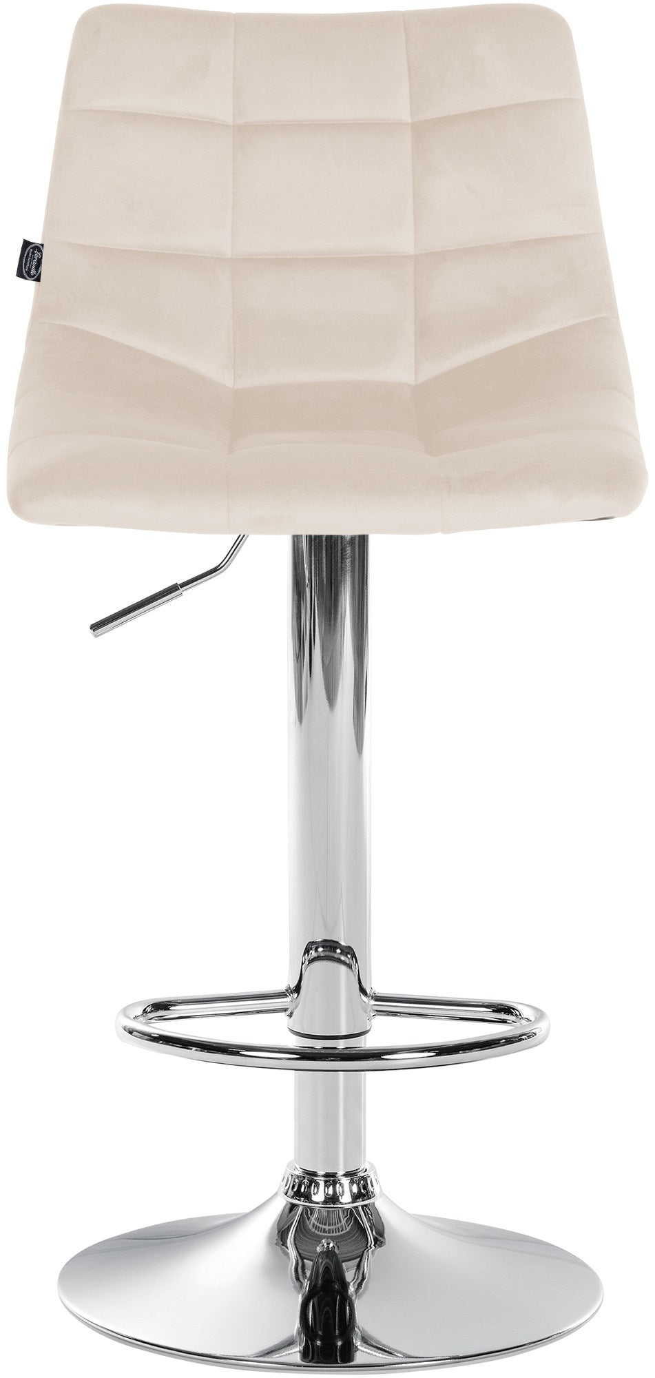 Barhocker 107 Samt Creme - Bild 3