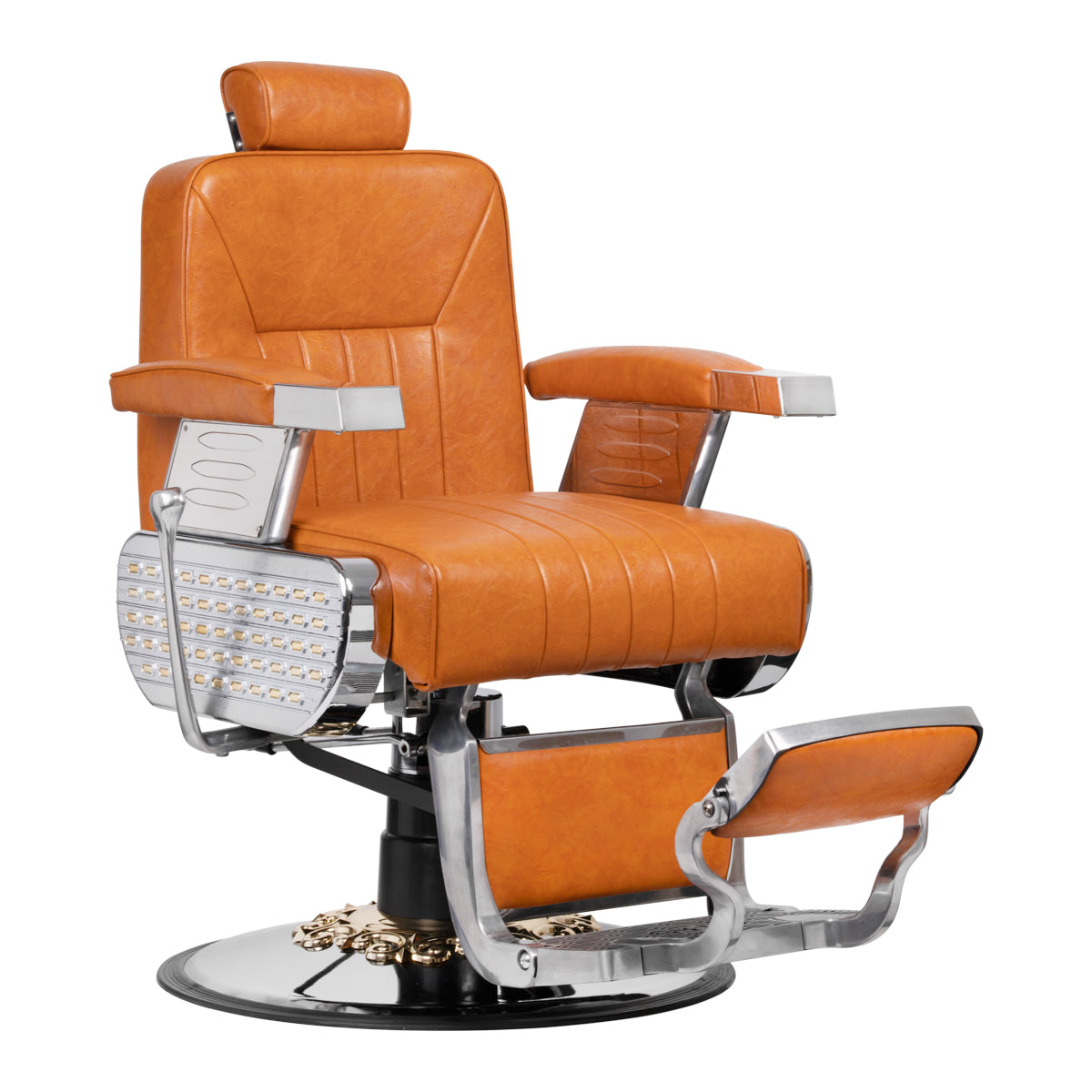 Barberstuhl Gabbiano Livio Hellbraun 1
