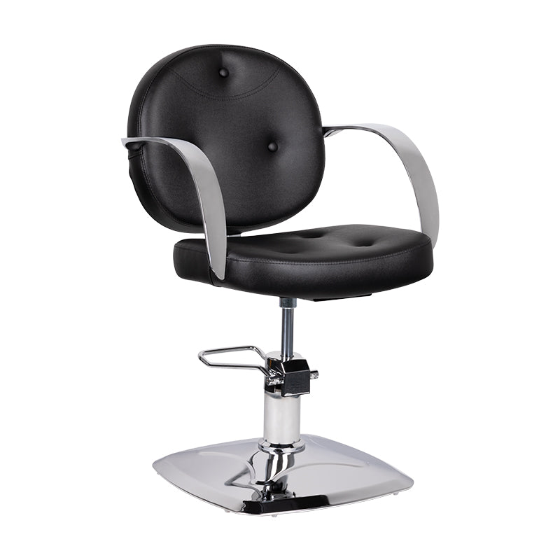 Friseurstuhl Gabbiano Asti Schwarz
