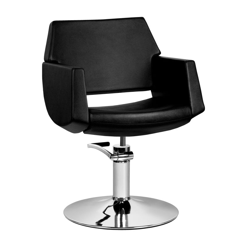 Friseurstuhl Gabbiano Santiago Schwarz