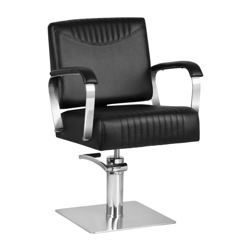 Friseurstuhl Gabbiano Orlean Schwarz 1