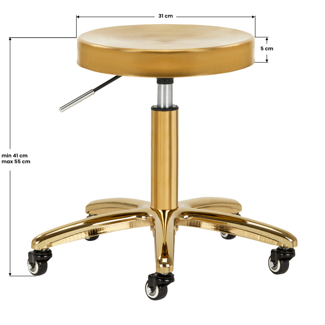 Rollhocker AM-863 Gold 3