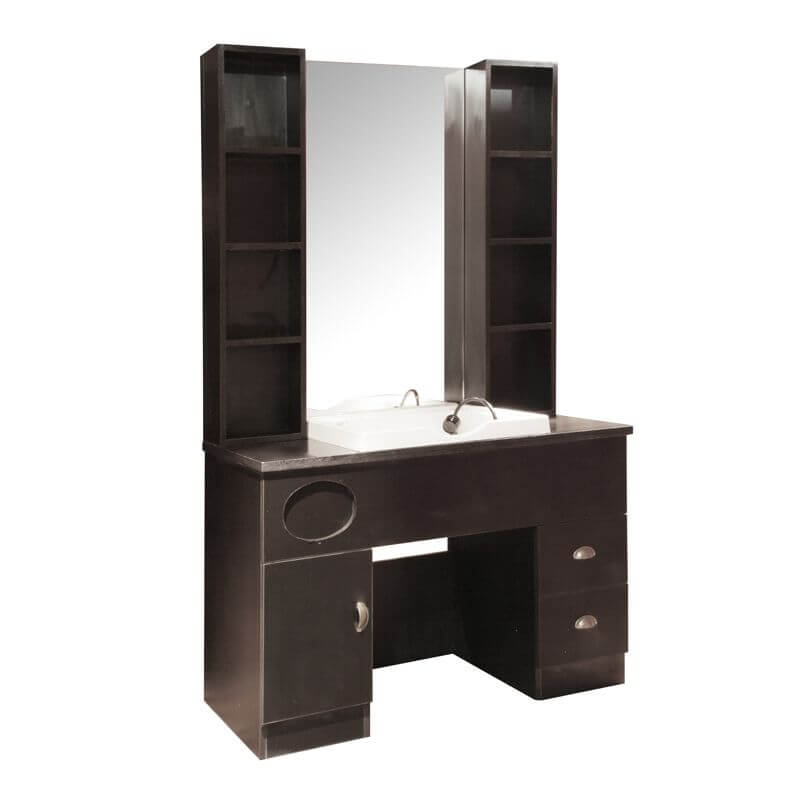 Kaptafel Kapperssalon Gabbiano Met Wastafel Qt-005 1