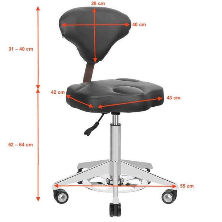 Tabouret Azzurro 156F Grijs 4